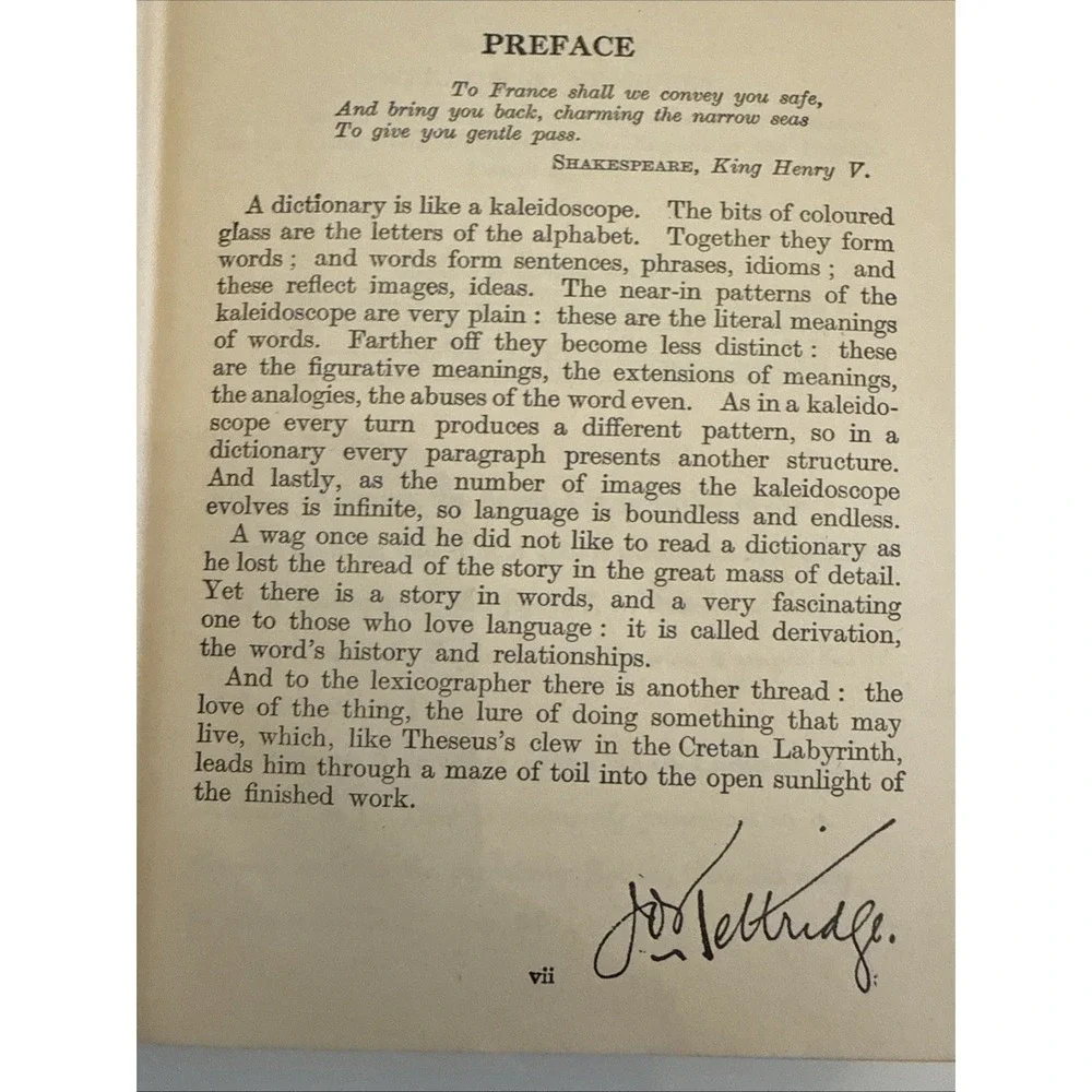 New‎ Handy Dictionaries French-English And English-French Dictionary 1944 USA